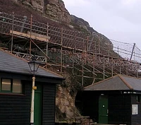 Grip-Bar used in Hastings Rock Slope Remedial Works
