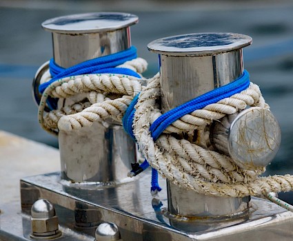 Stainless mooring bollard