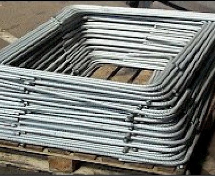 Stainless Steel bent Ribbed bar