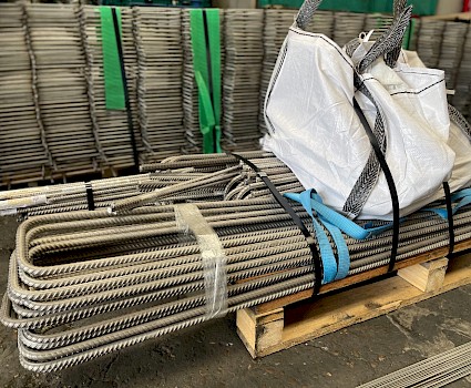 Bent Stainless Steel Rebar Shedule