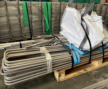 Bent Stainless Steel Rebar Shedule